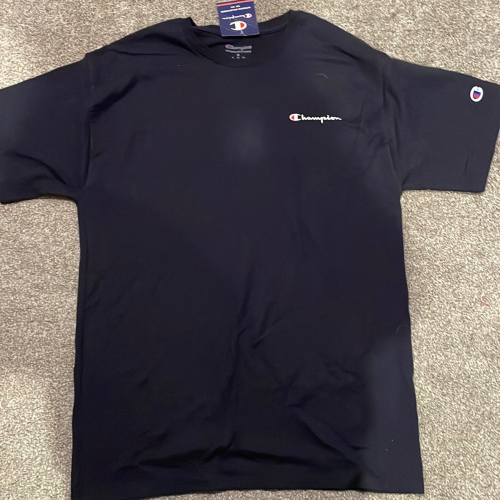 Navy Blue Champion T shirt